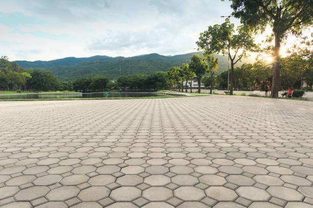 Residential Paver Driveway in Loogootee, IN